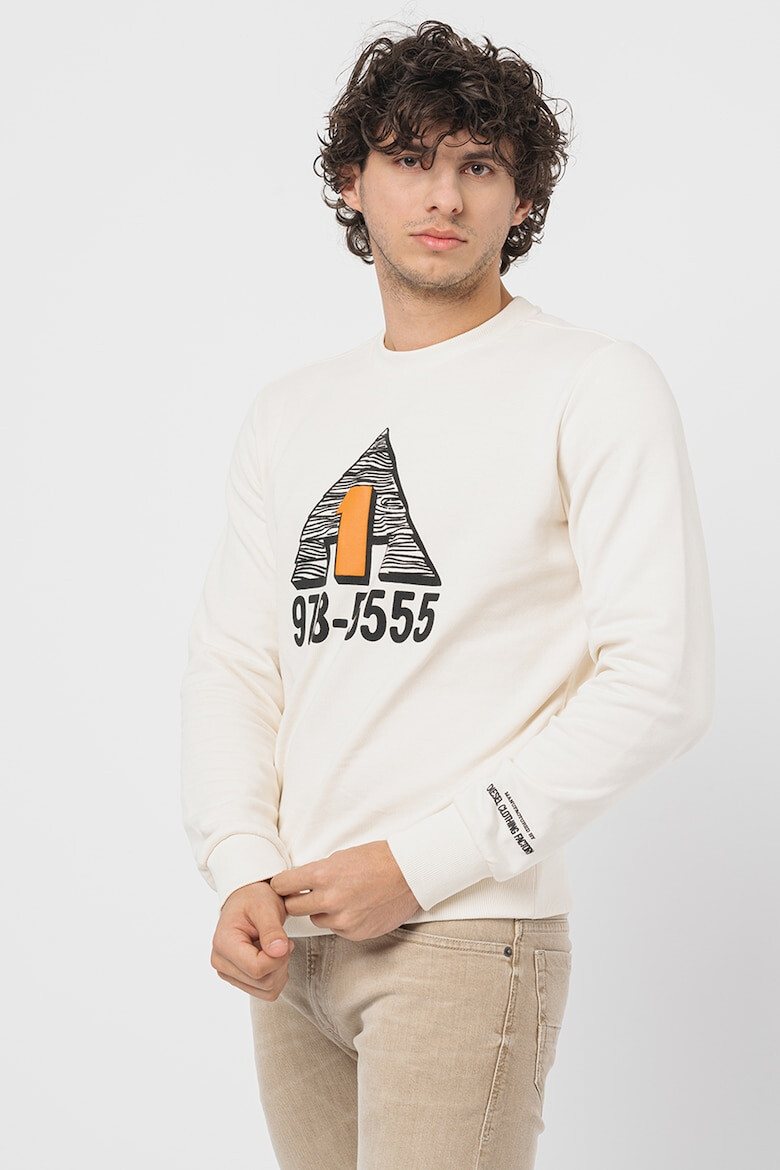 Diesel Суитшърт Ginn с десен - Pepit.bg