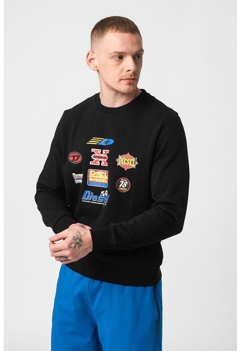 Diesel Суитшърт Ginn с принт - Pepit.bg