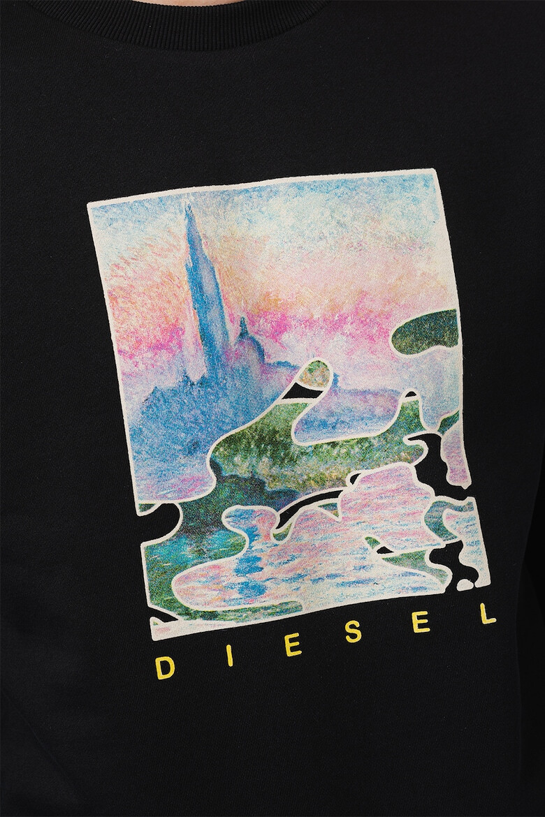 Diesel Суитшърт Ginn с принт - Pepit.bg