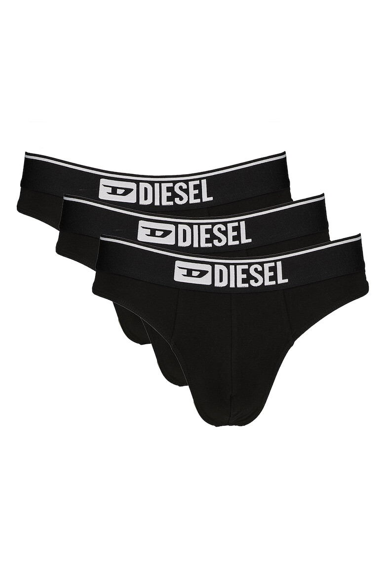 Diesel Танга с лого - 3 чифта - Pepit.bg