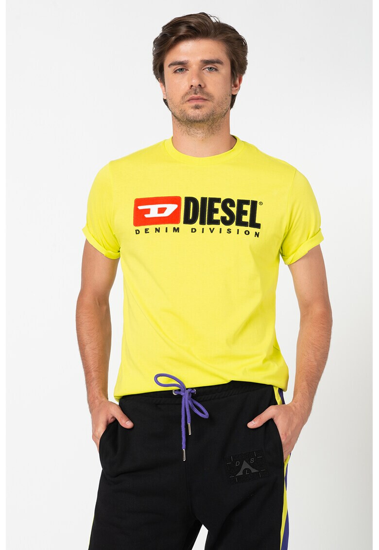Diesel Тениска Just Division с бродерии - Pepit.bg