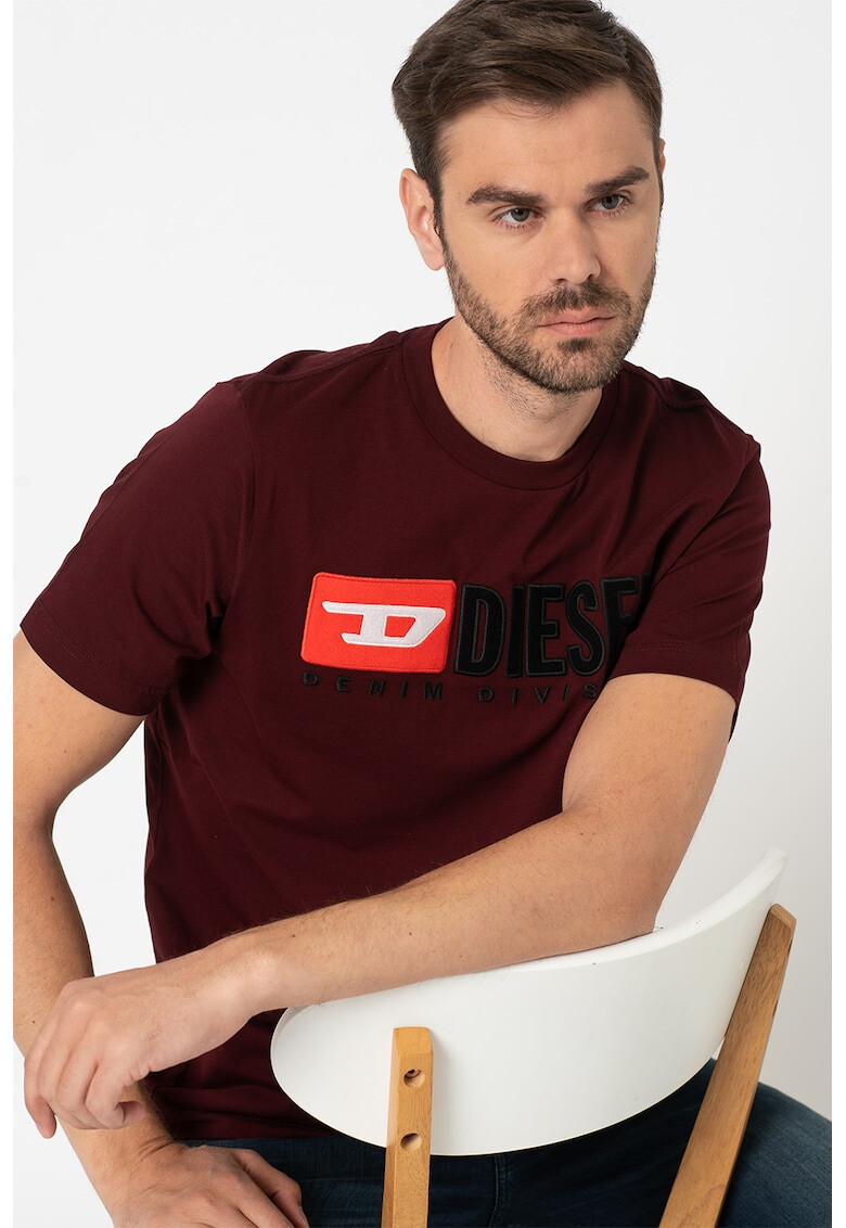 Diesel Тениска Just Division с бродерии - Pepit.bg
