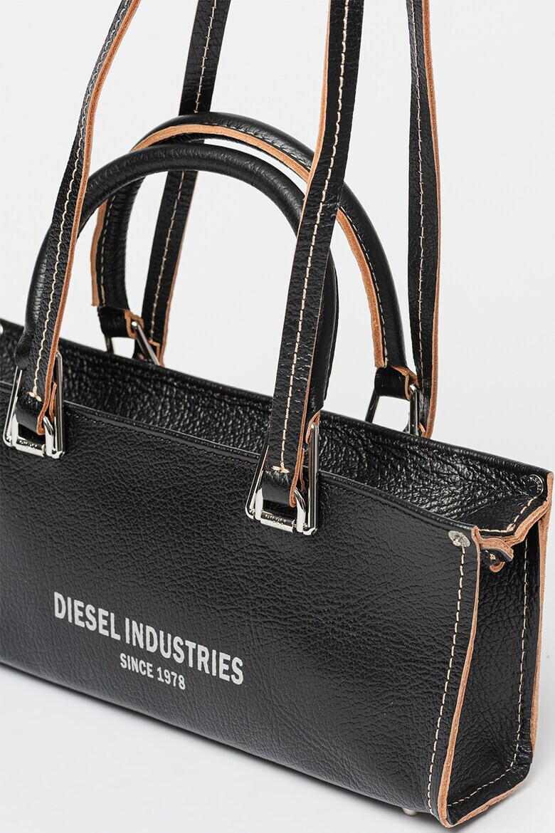 Diesel Унисекс кожена ръчна чанта Crust - Pepit.bg
