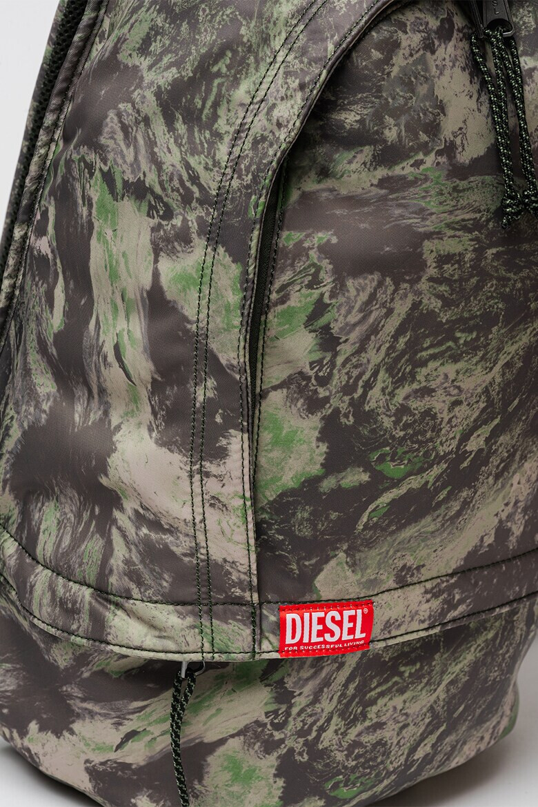 Diesel Унисекс раница с абстрактна шарка - Pepit.bg