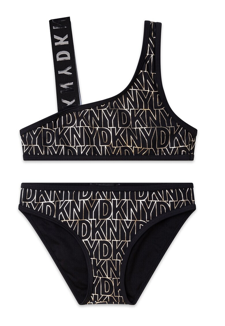 DKNY Бански с лого - 2 части - Pepit.bg