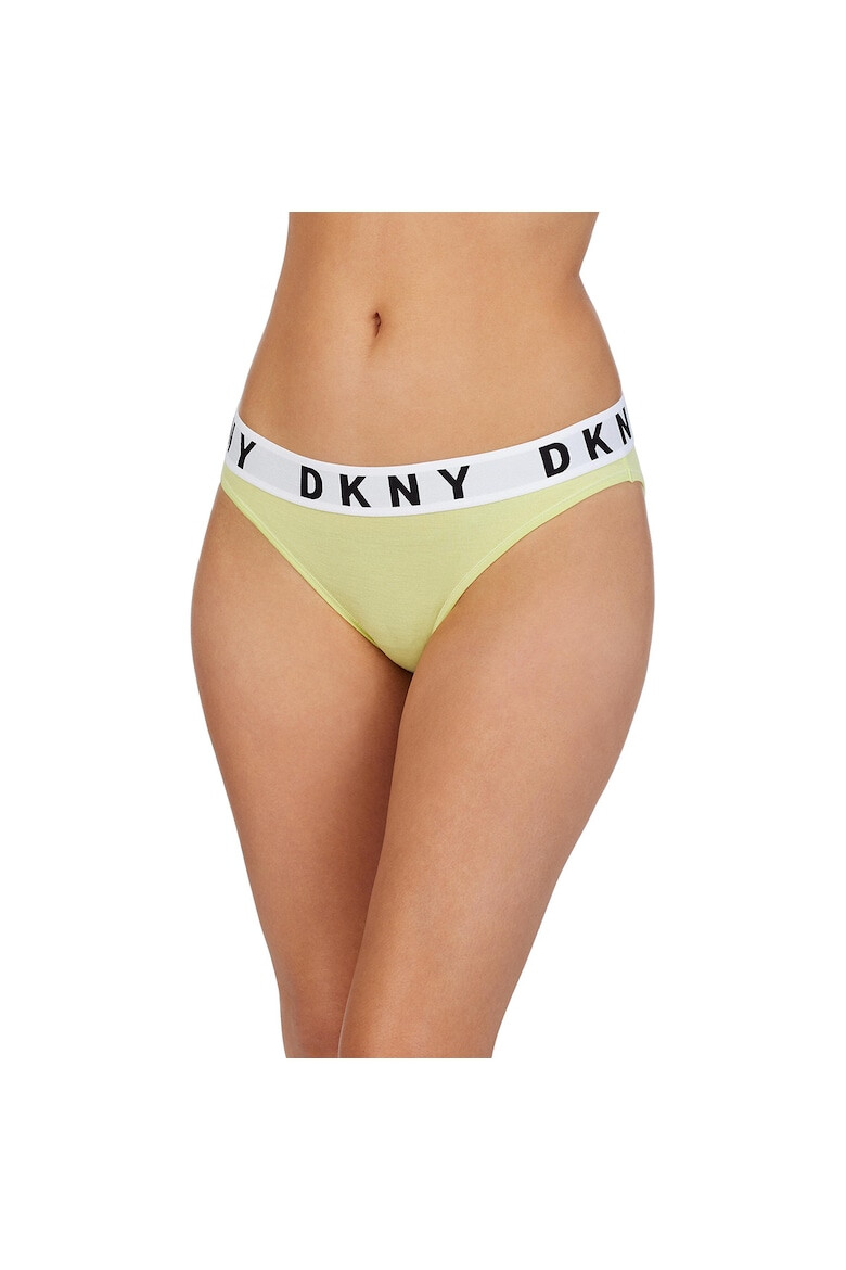 DKNY Бикини с лого на талията - Pepit.bg