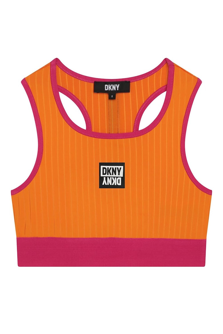 DKNY Бюстие с изрязан гръб - Pepit.bg
