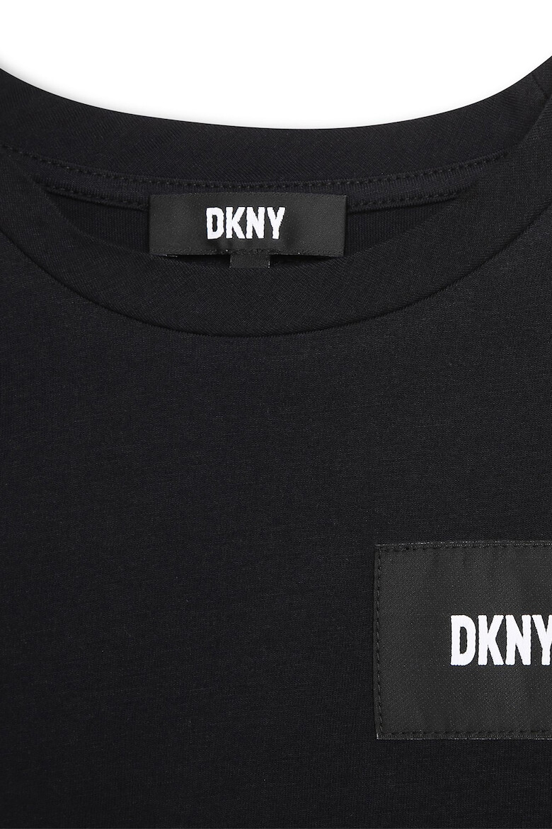 DKNY Блуза от памук с лого - Pepit.bg