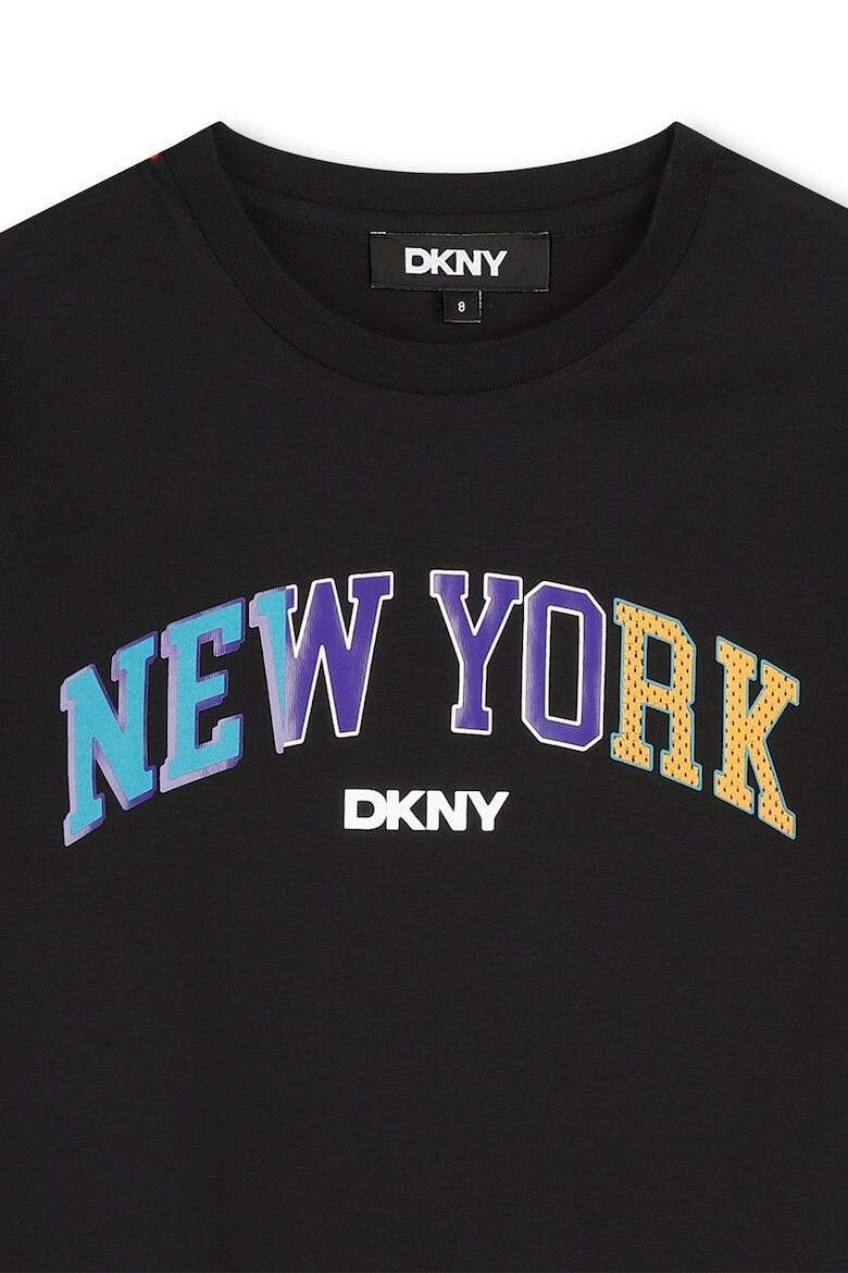 DKNY Блуза с надпис - Pepit.bg