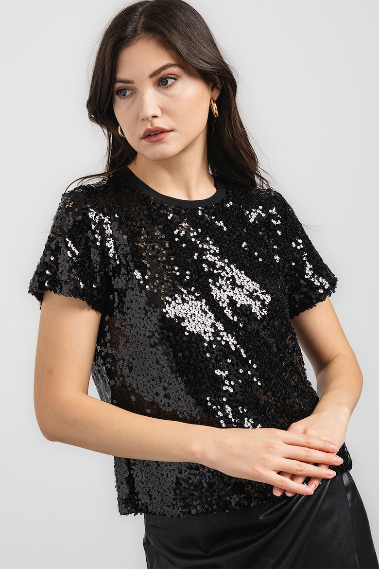 DKNY Блуза с пайети - Pepit.bg