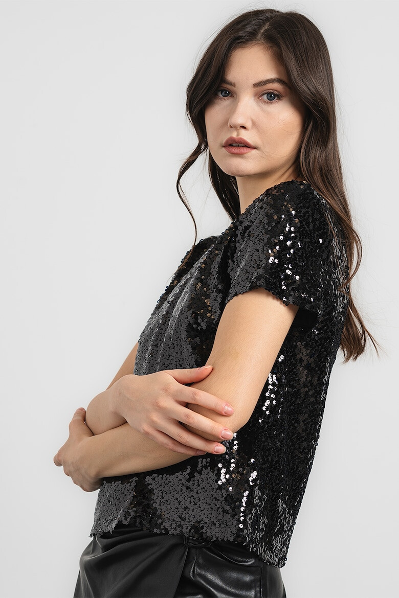 DKNY Блуза с пайети - Pepit.bg