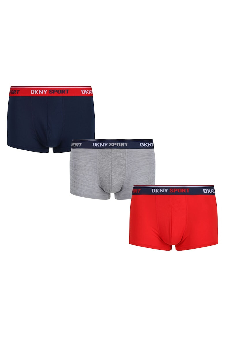 DKNY Boxershorts Sport Trunks SUPERIOR 3-Pack 7055 - Pepit.bg