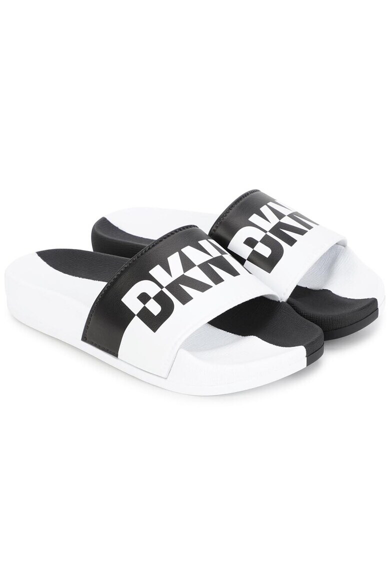 DKNY Чехли в два цвята с лого - Pepit.bg