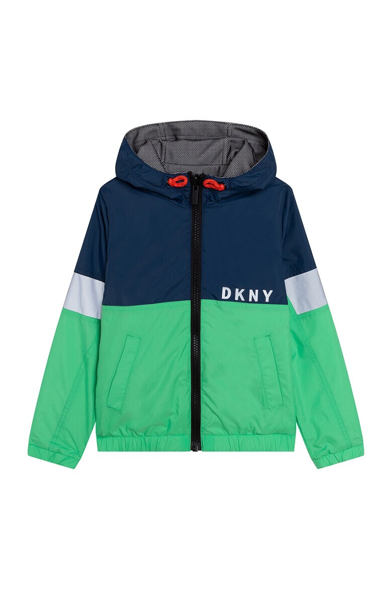 DKNY Двулицево яке с качулка - Pepit.bg
