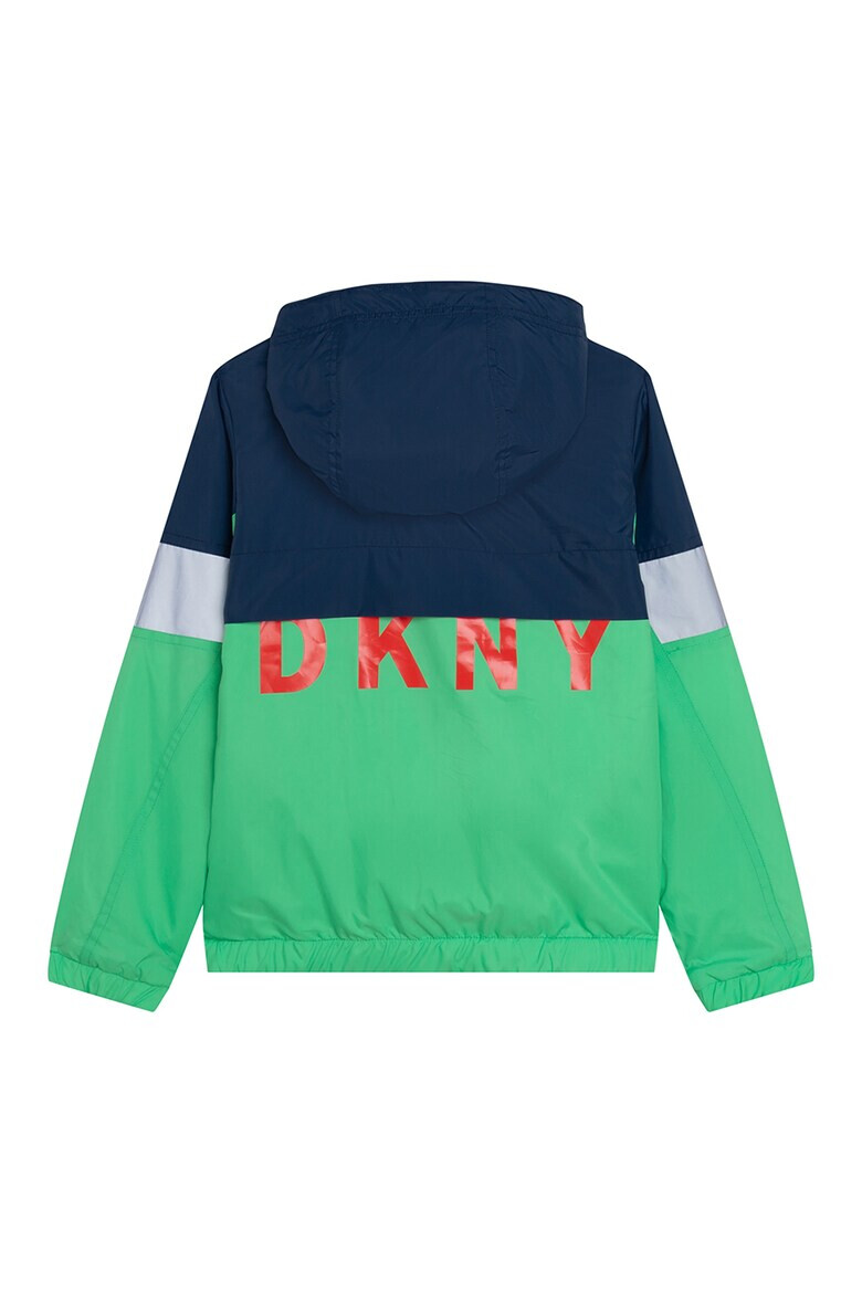 DKNY Двулицево яке с качулка - Pepit.bg