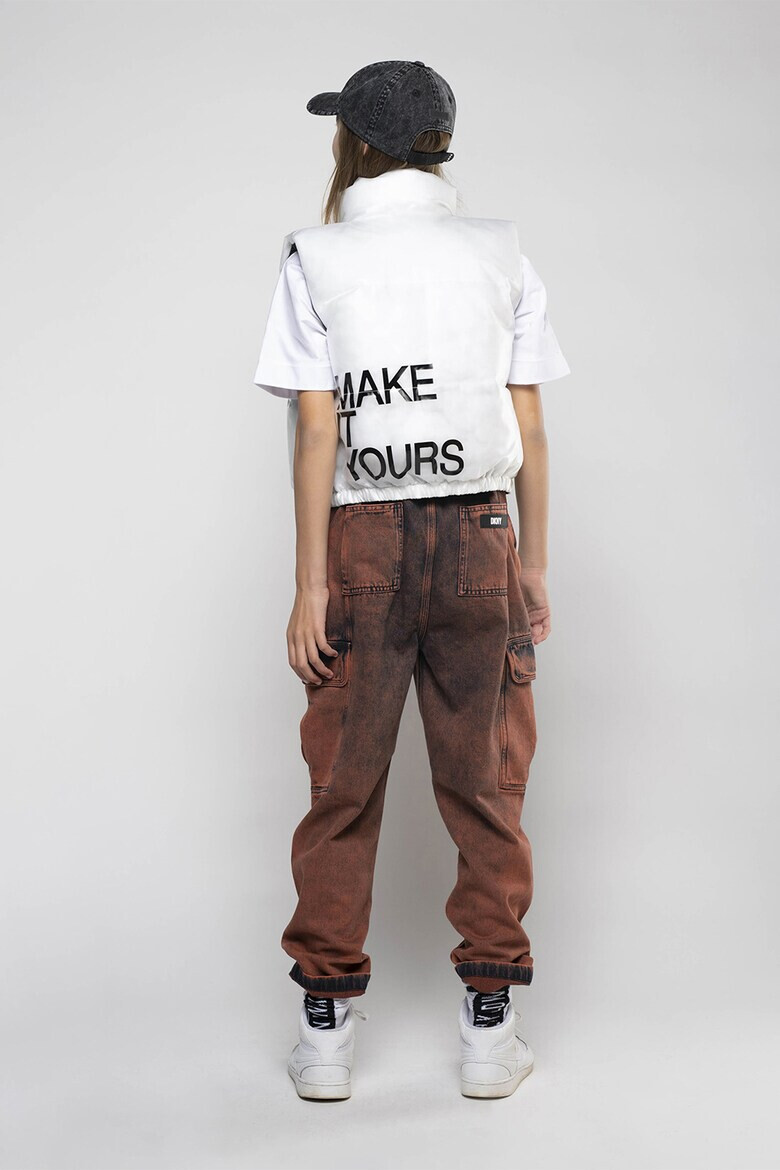 DKNY Двулицев елек с цип - Pepit.bg