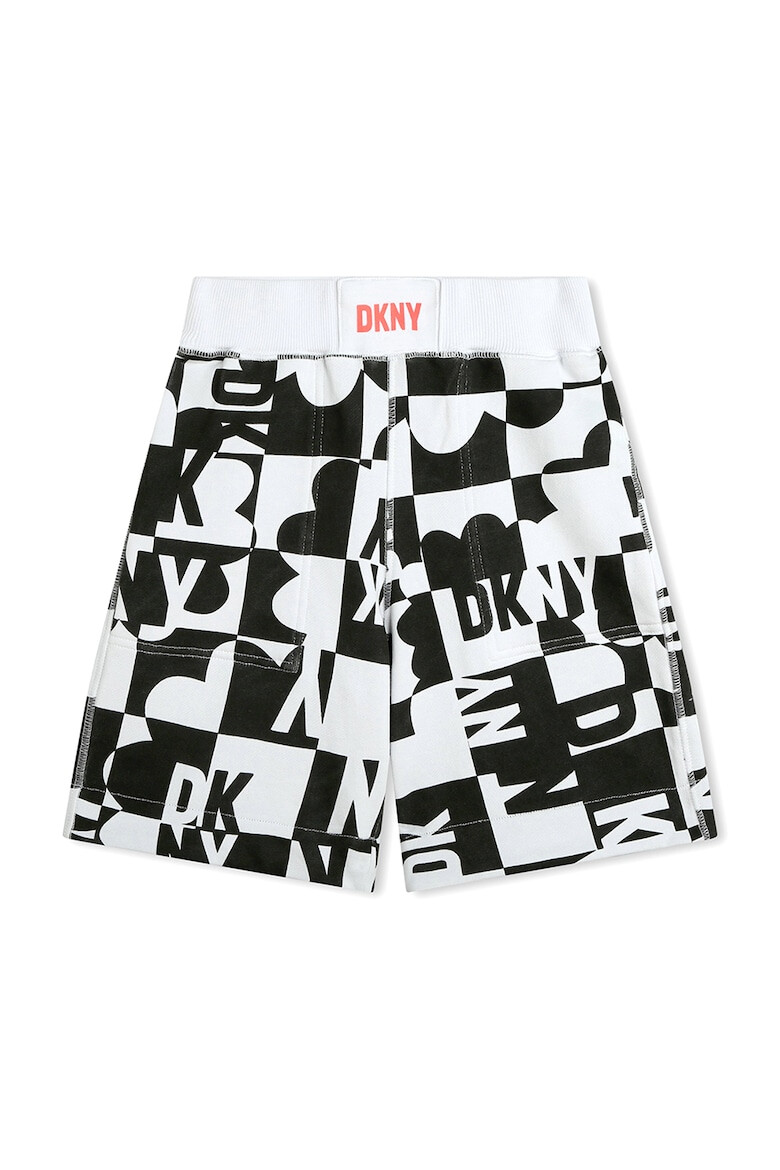 DKNY Двулицеви шорти с лого - Pepit.bg