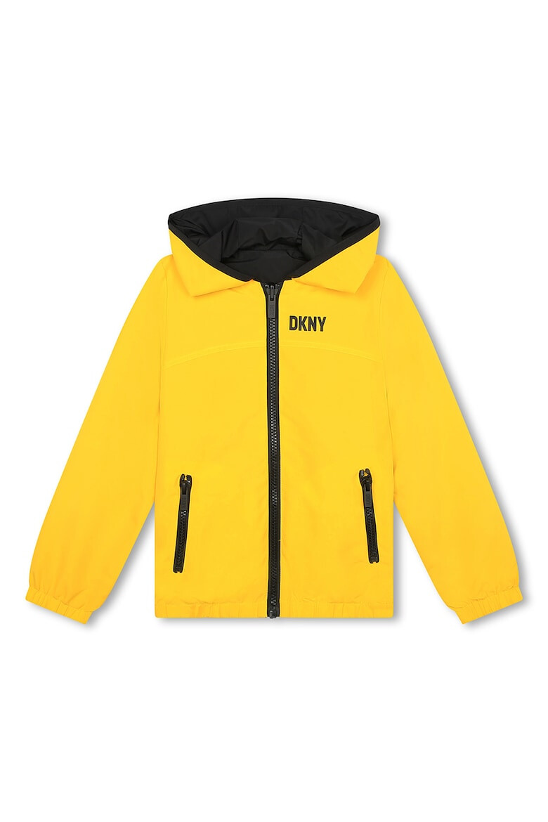DKNY Двулицево яке с качулка - Pepit.bg