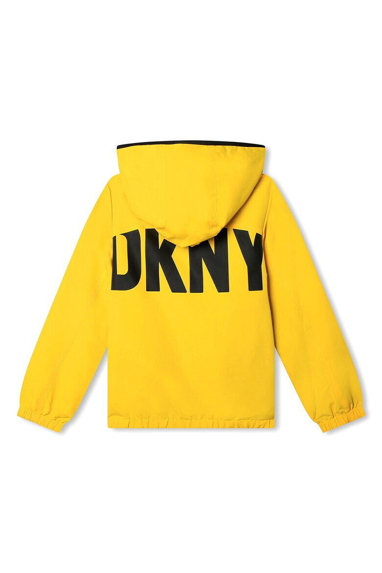 DKNY Двулицево яке с качулка - Pepit.bg