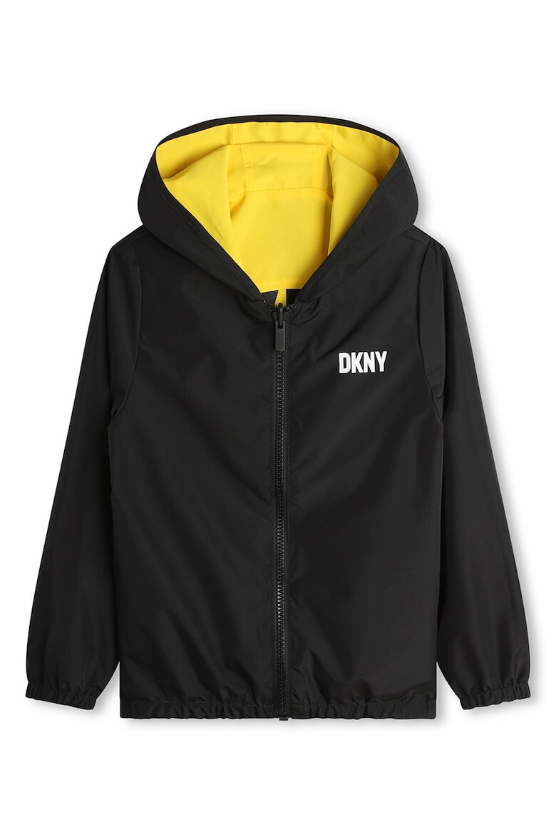 DKNY Двулицево яке с качулка - Pepit.bg