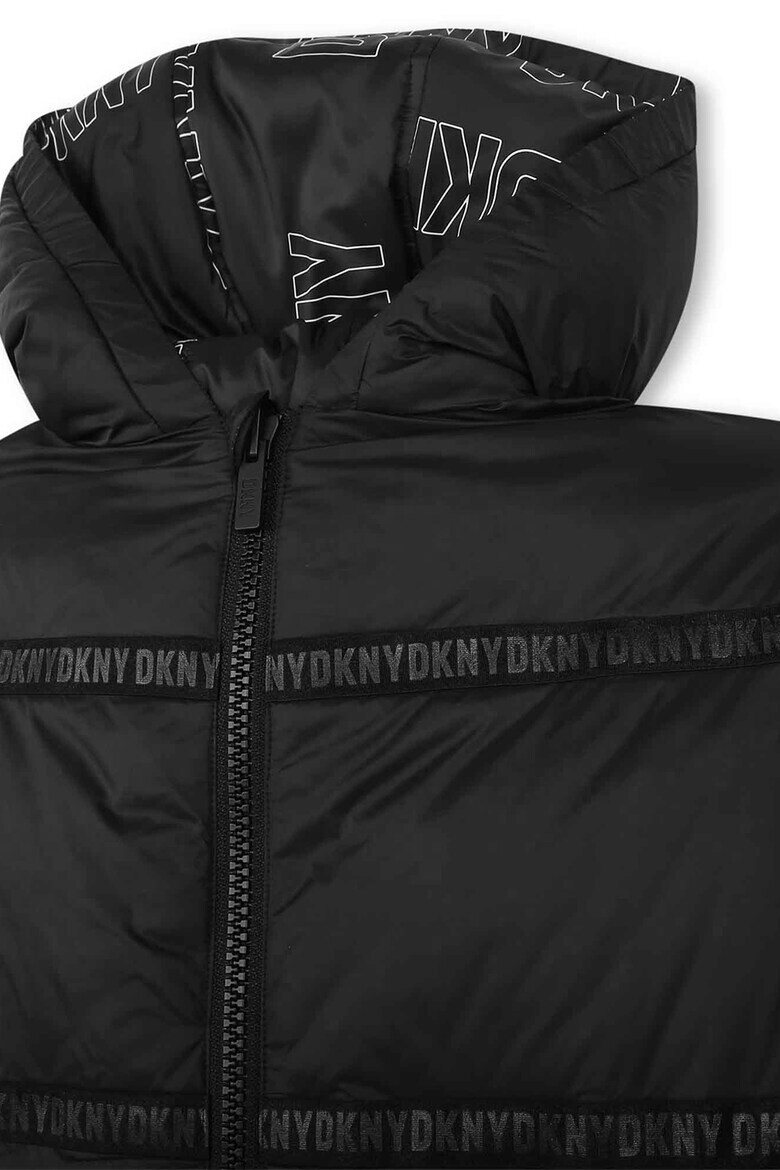 DKNY Двулицево яке с лого - Pepit.bg