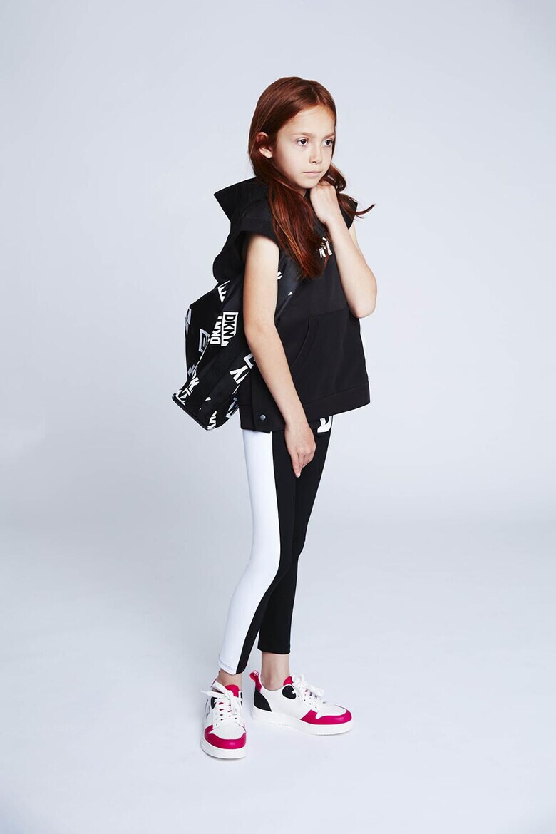 DKNY Двуцветен клин с лого - Pepit.bg