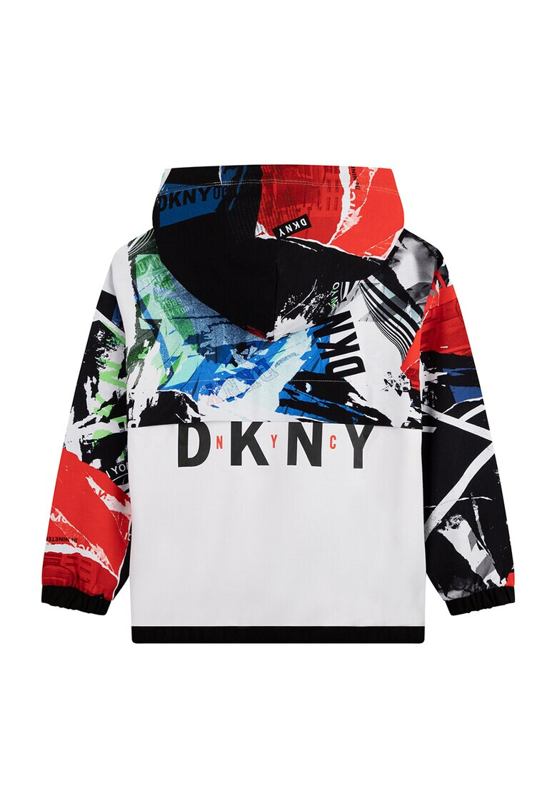 DKNY Худи с фигурална шарка - Pepit.bg