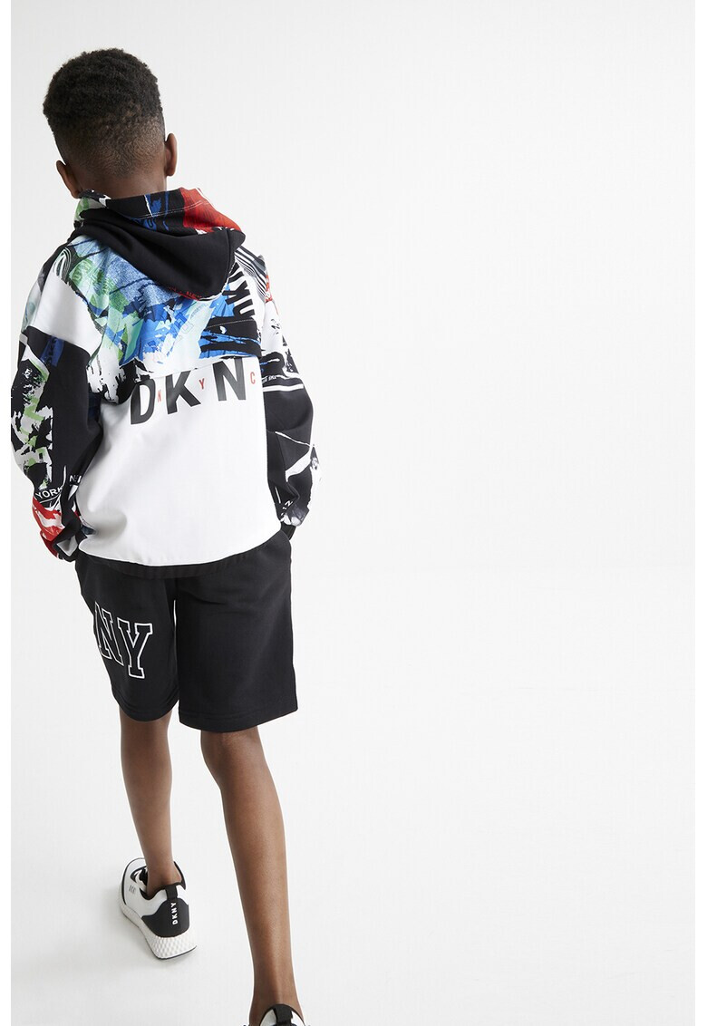 DKNY Худи с фигурална шарка - Pepit.bg