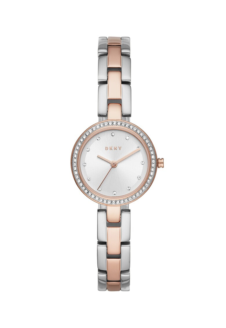 DKNY Иноксов часовник с кристали - Pepit.bg
