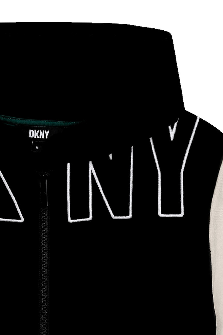 DKNY Худи с лого и цип - Pepit.bg