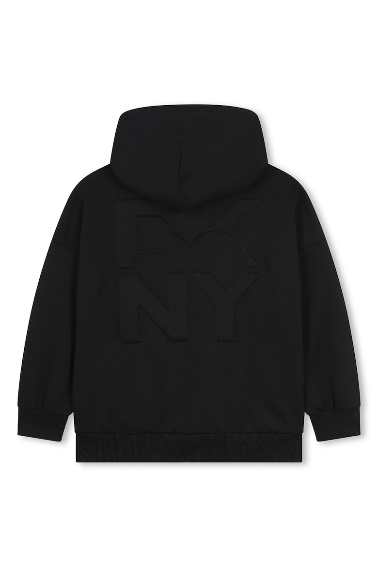 DKNY Худи с паднали ръкави и цип - Pepit.bg
