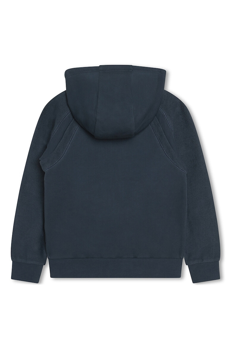 DKNY Худи с цип и ръкави реглан - Pepit.bg