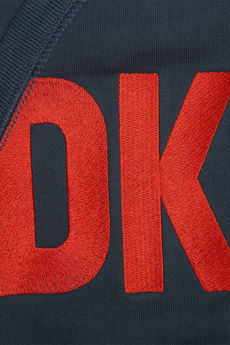 DKNY Худи с цип и ръкави реглан - Pepit.bg