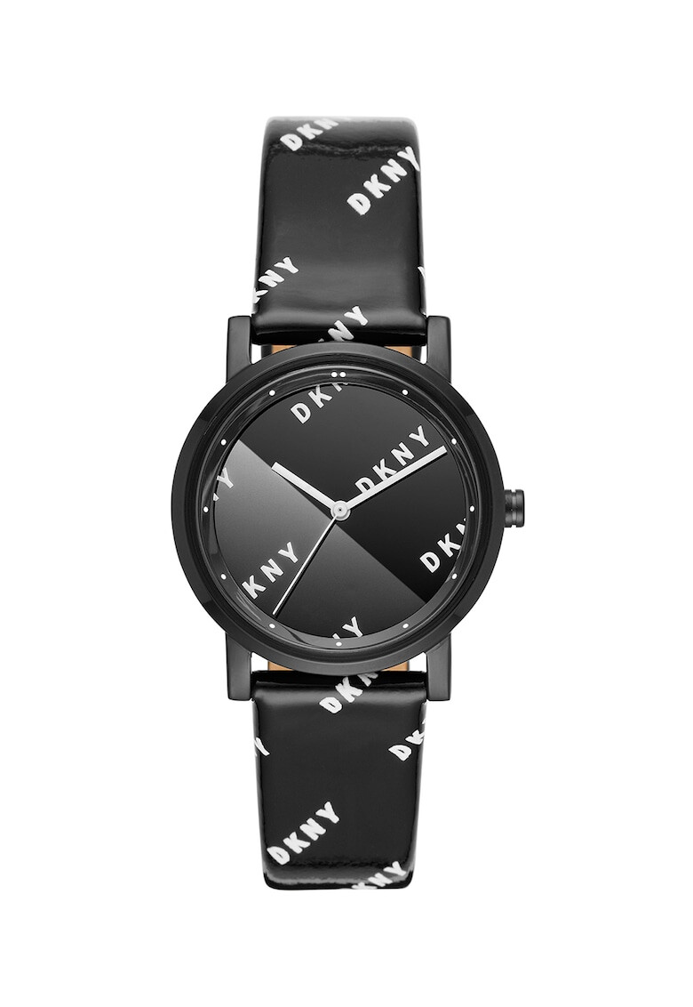 DKNY Кожен часовник с лого - Pepit.bg