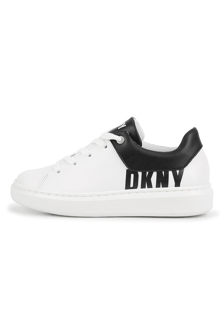 DKNY Кожени спортни обувки с лого - Pepit.bg