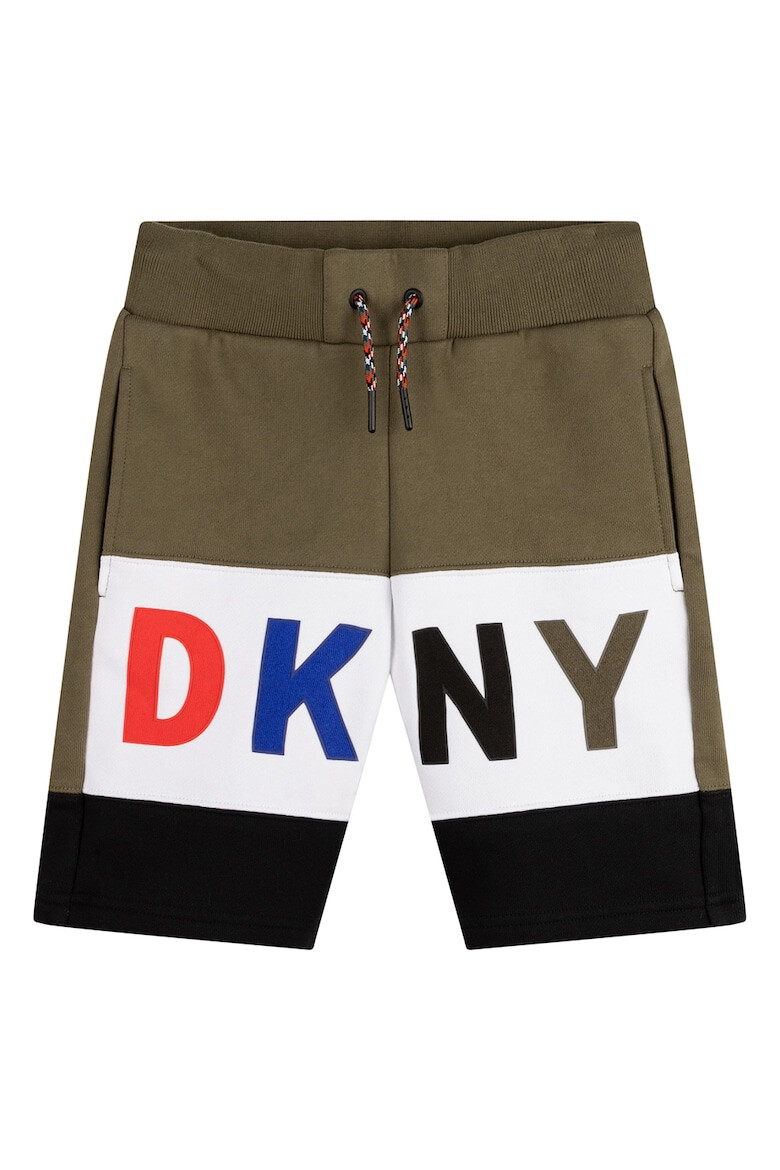 DKNY Къс панталон с лого - Pepit.bg