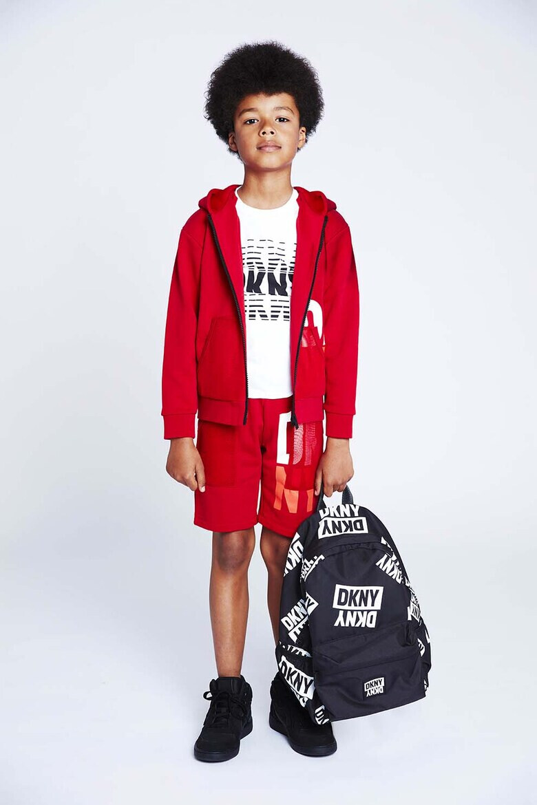 DKNY Къс панталон с лого - Pepit.bg