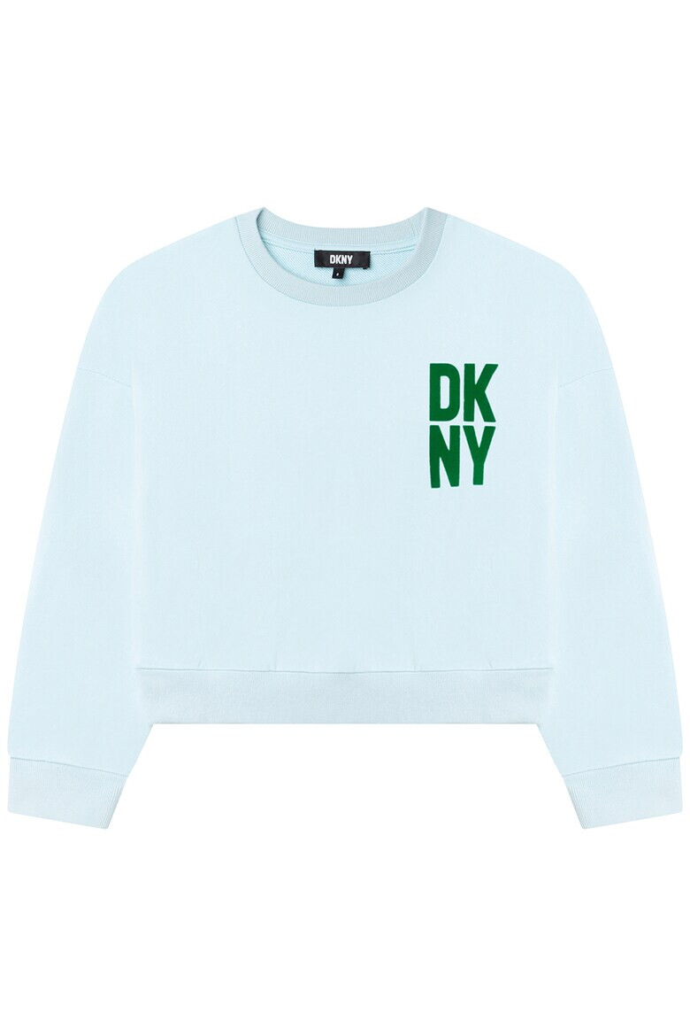 DKNY Къс суитшърт с лого - Pepit.bg