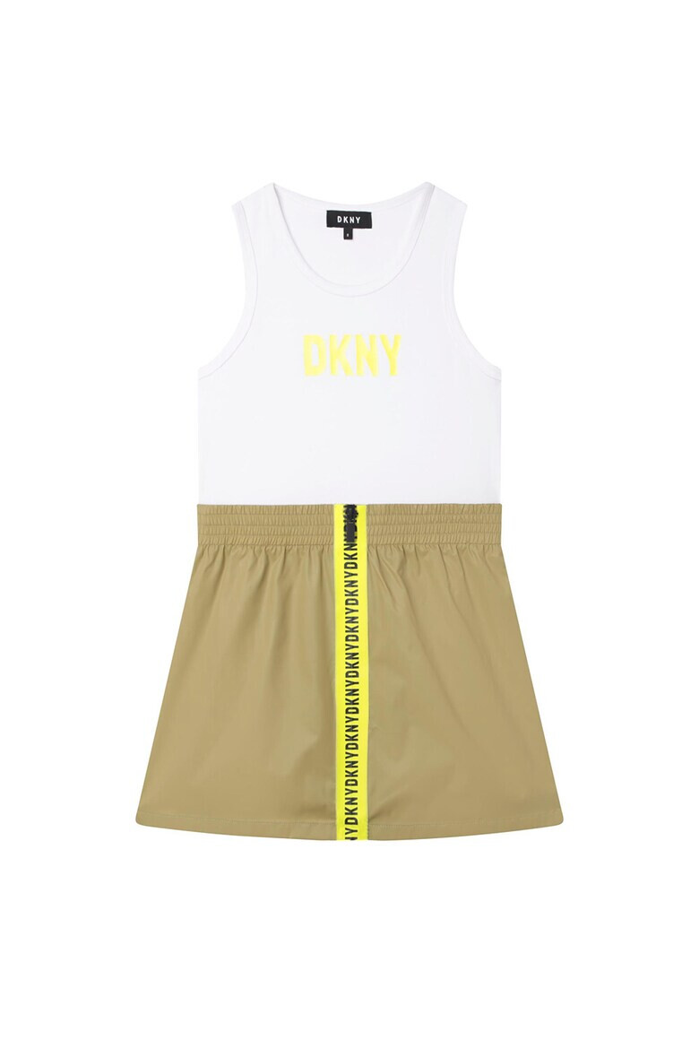 DKNY Къса рокля с дизайн 2 в 1 - Pepit.bg