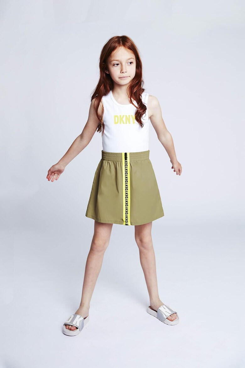 DKNY Къса рокля с дизайн 2 в 1 - Pepit.bg