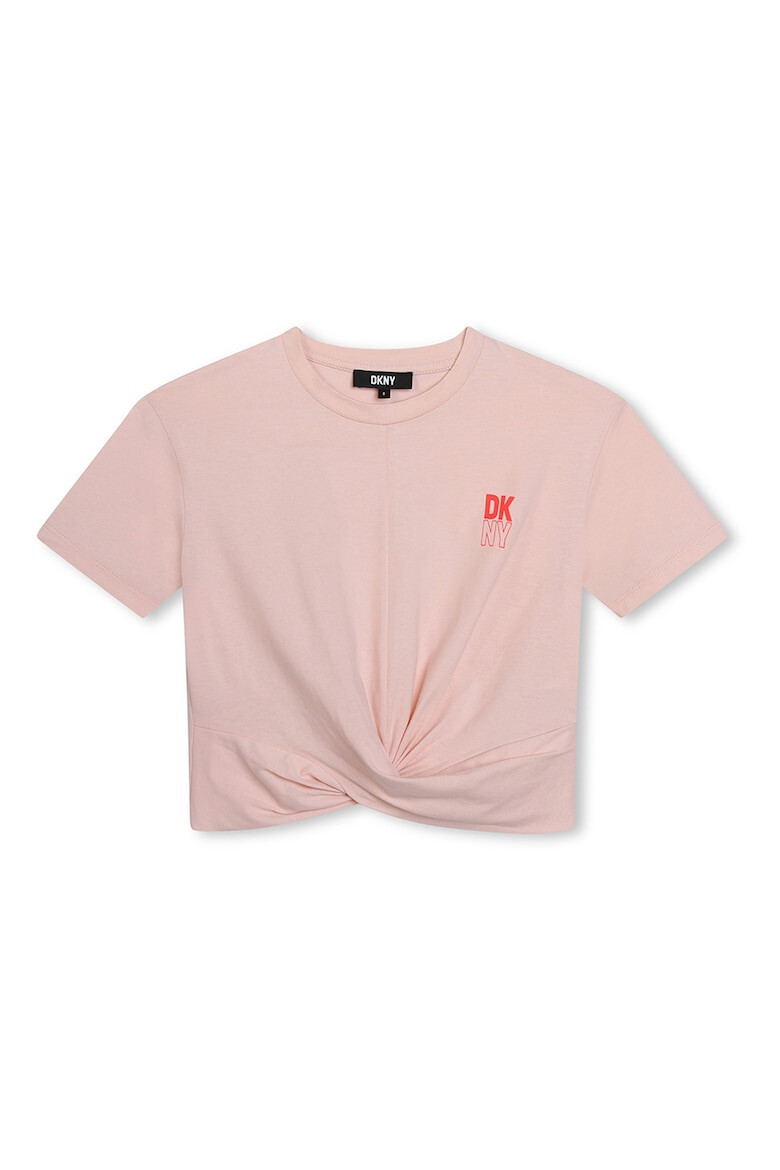 DKNY Къса тениска с лого - Pepit.bg