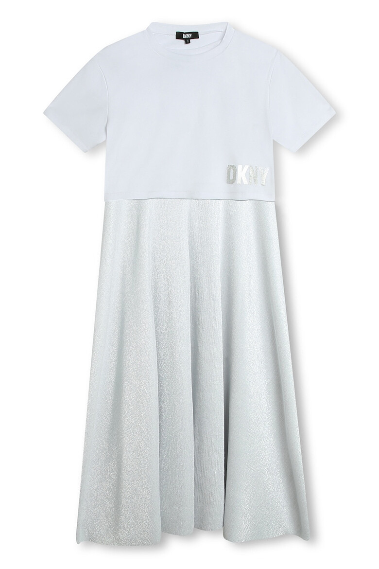 DKNY Миди рокля с дизайн 2 в 1 - Pepit.bg