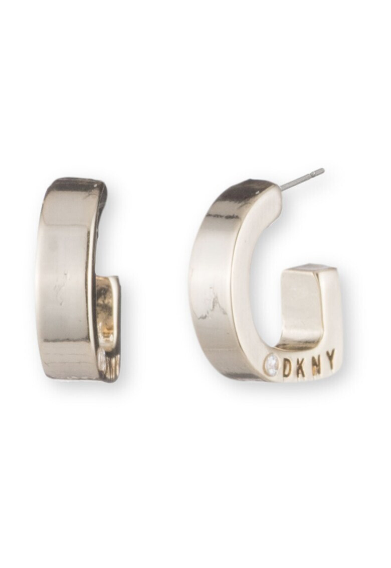 DKNY Обеци с циркони - Pepit.bg