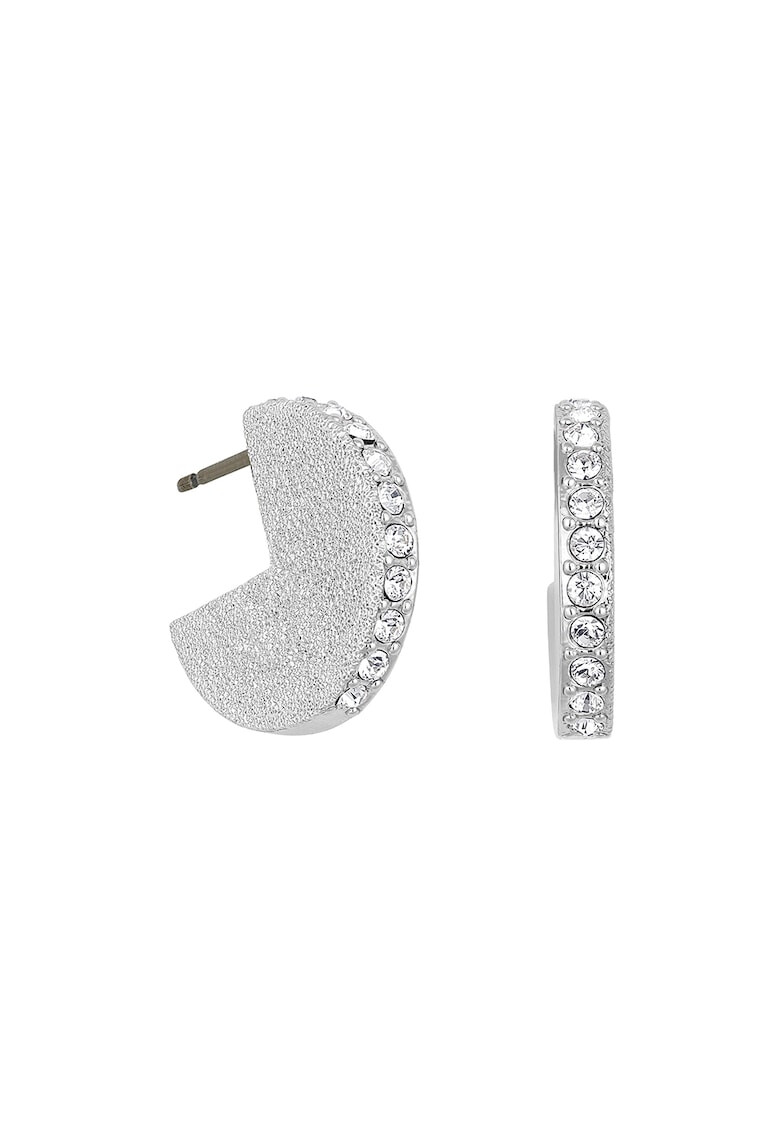 DKNY Обеци с кристали Swarovski - Pepit.bg