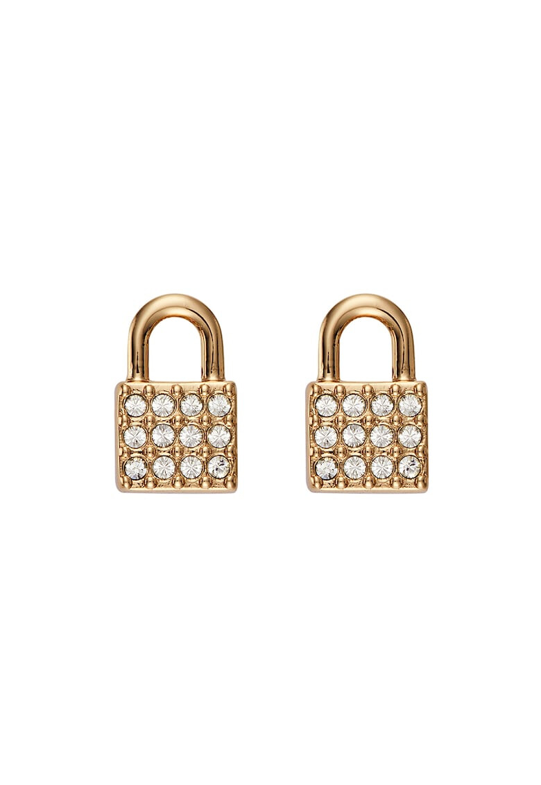 DKNY Обеци със Swarovski - Pepit.bg