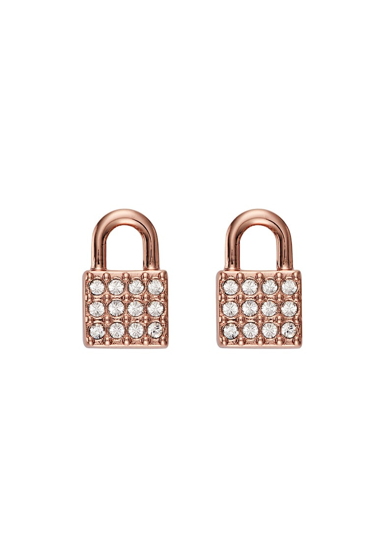 DKNY Обеци със Swarovski - Pepit.bg
