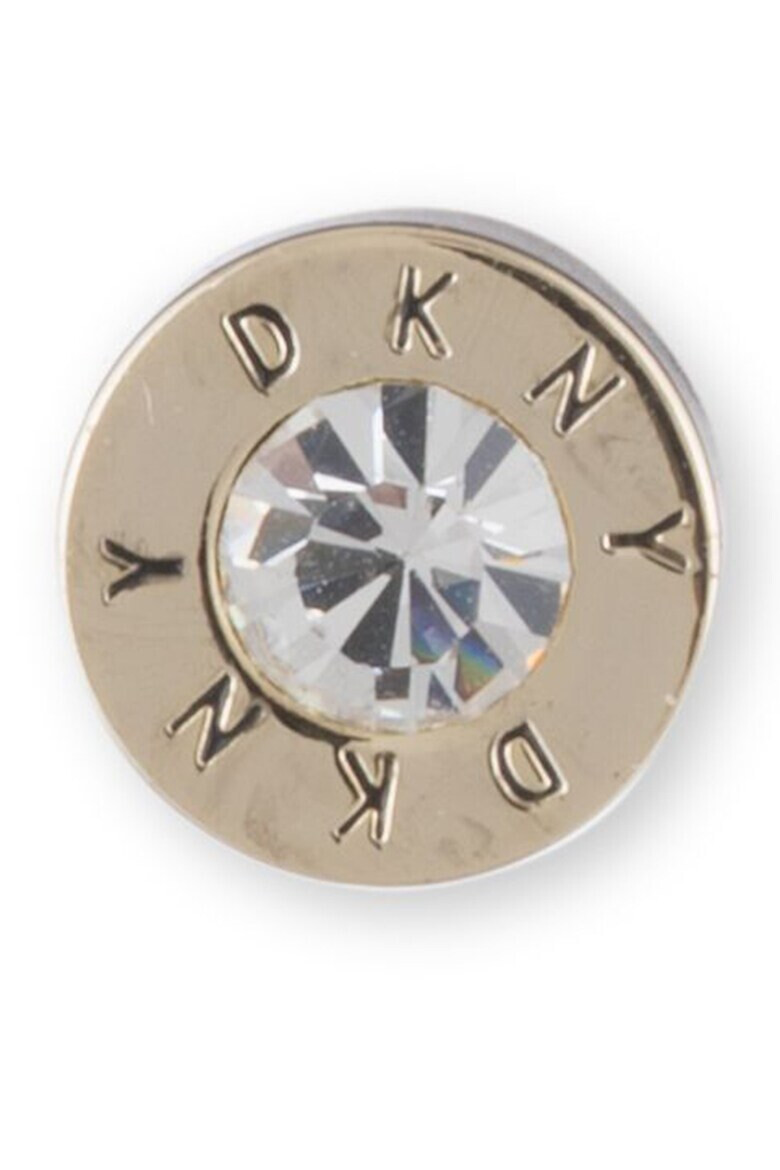 DKNY Обеци с винтчета и кристали - Pepit.bg