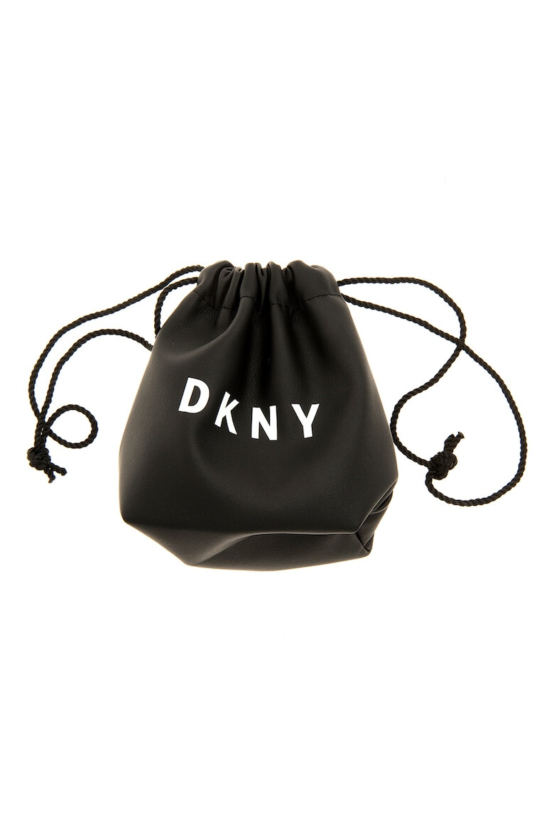 DKNY Обеци тип халки с релеф - Pepit.bg