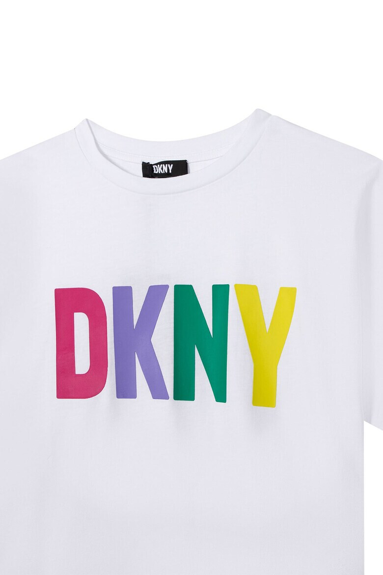 DKNY Памучна тениска с лого - Pepit.bg