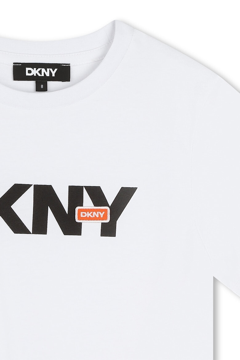 DKNY Памучна тениска с лого - Pepit.bg